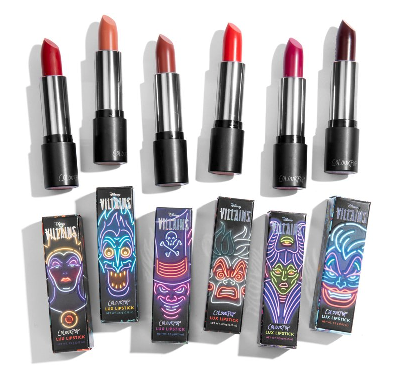 Disney-themed lipsticks