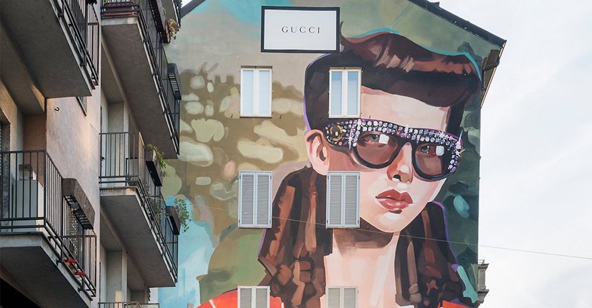 Gucci Art Wall