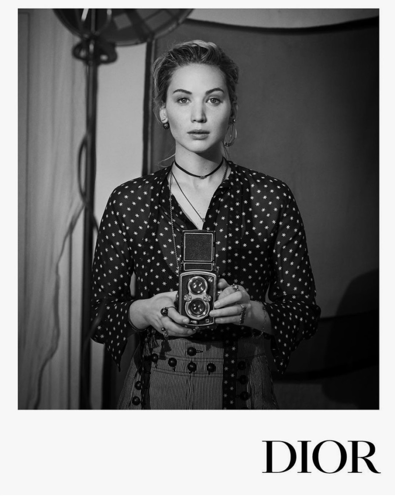 Jennifer Lawrence Dior Pre-Fall 2018 Campaign