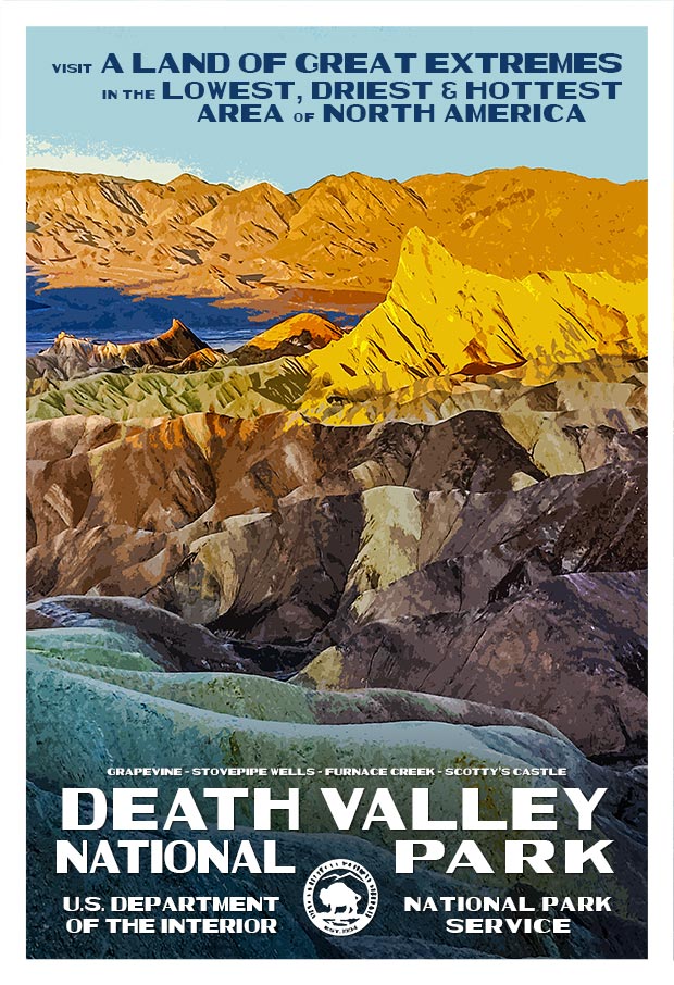 Rob Decker National Parks Posters
