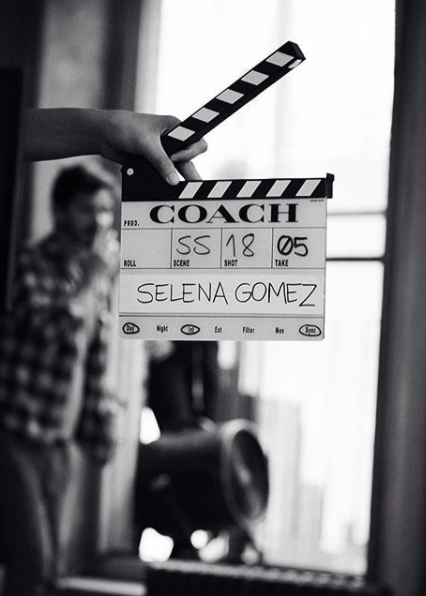 Selena Gomez Coach Spring 2018